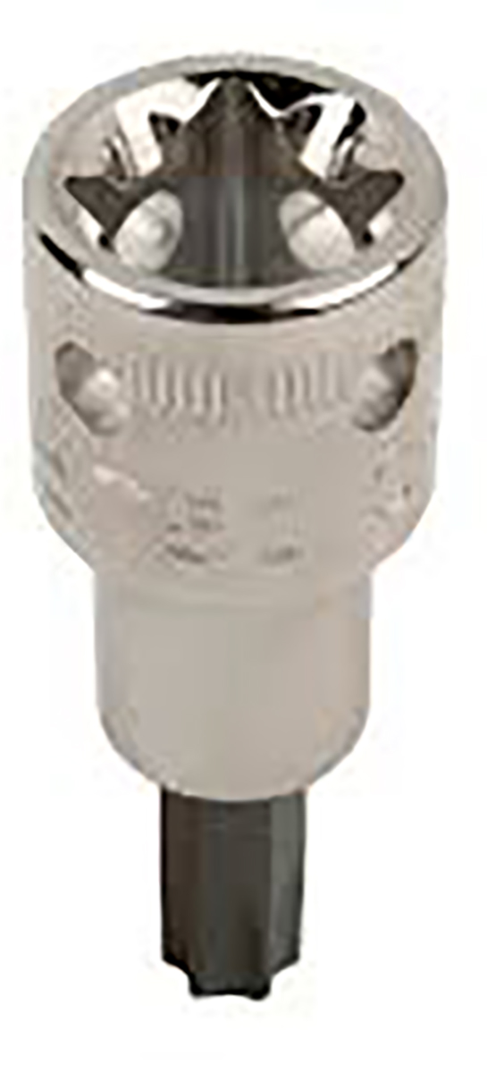 Bahco Screwdriver Bit, 12.7 mm Tip, T55 Tip, Square Drive, 60 mm Overall 1-Piece
