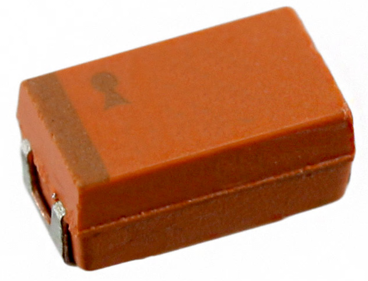AVX 10 μF Tantalum Tantalum Capacitor 35V dc, Surface, TAJ Series
