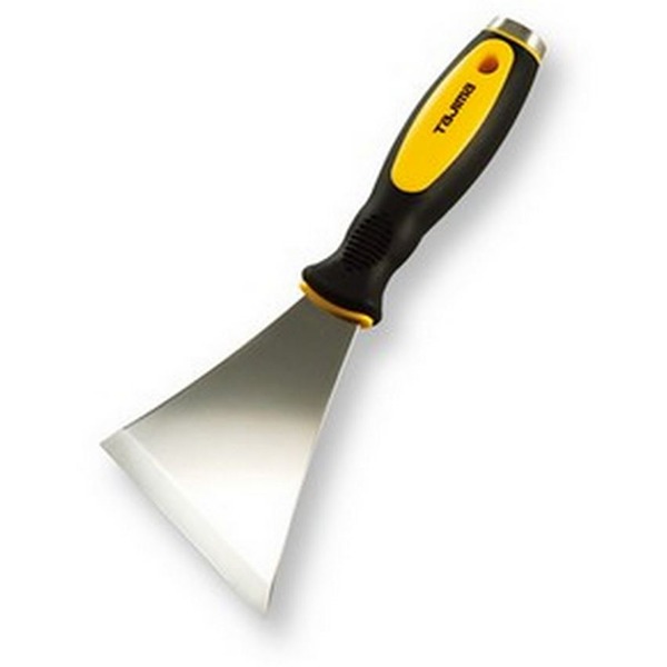 Tajimi Electronics Stainless Steel Ergonomic Scraper, 1 piece