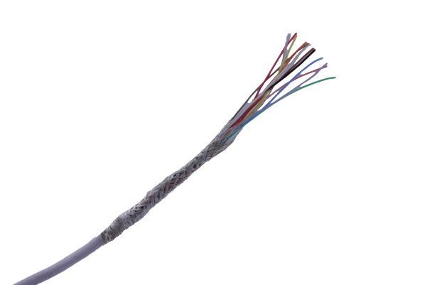 MICROWIRES TAU-2819, 50 m 12 Core Power Cable, White Perfluoroalkoxy 200 °C
