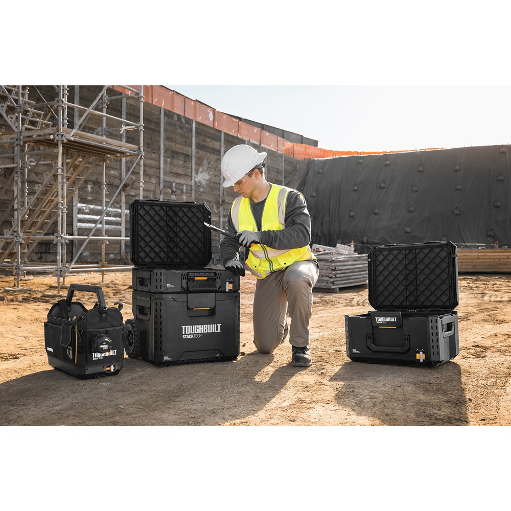 tb-b1-b-50-bea Toughbuilt Industries 1 Drawer Plastic Tool Box 43.5 cm 560.00 mm 33.5