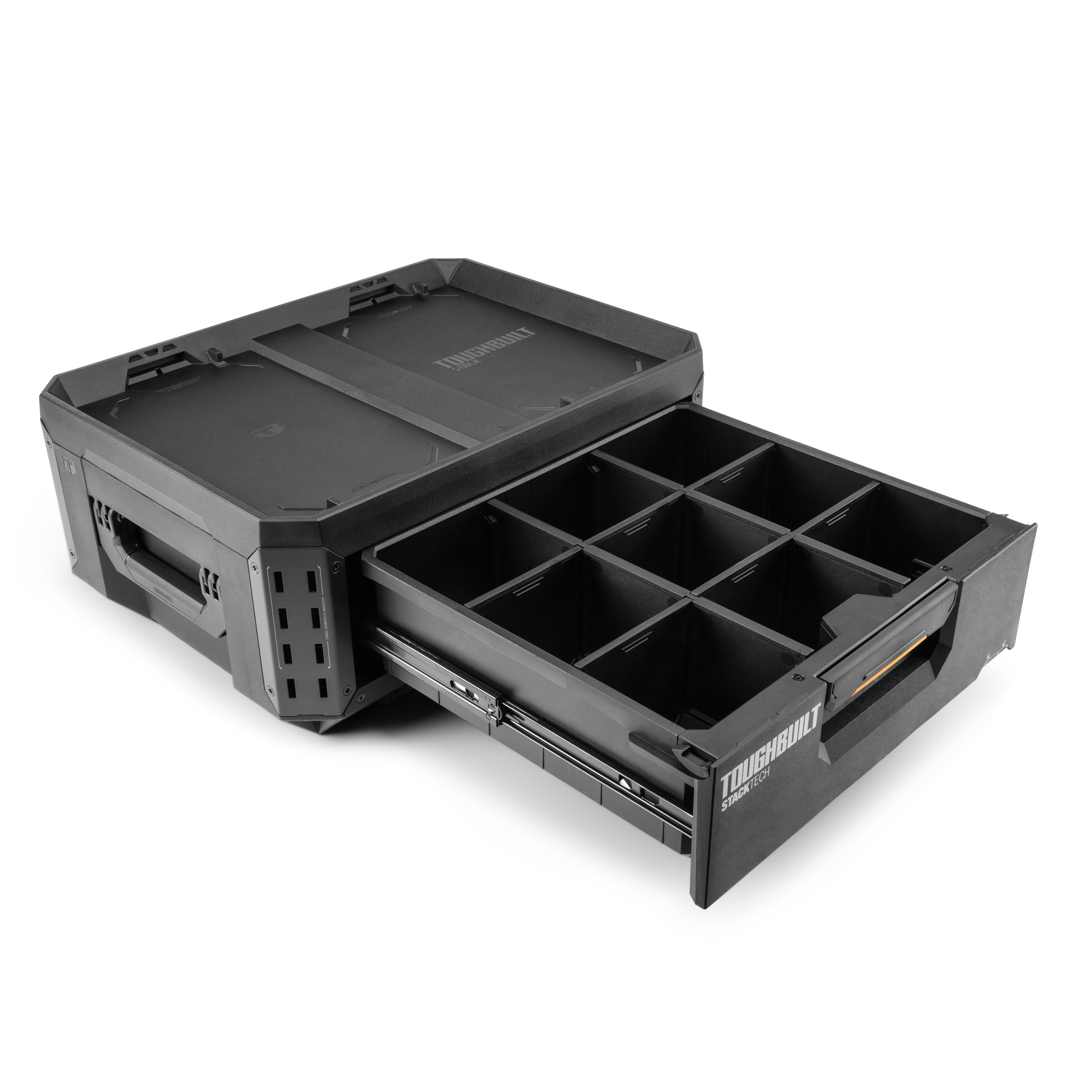 tb-b1-d-30-1-bea Toughbuilt Industries 1 Drawer Plastic Tool Box 43.5 cm 560.00 mm 25.5