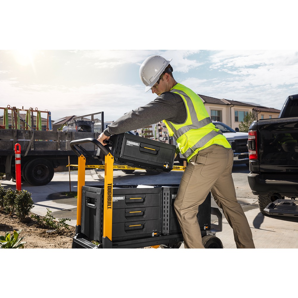 tb-b1-d-30-1-bea Toughbuilt Industries 1 Drawer Plastic Tool Box 43.5 cm 560.00 mm 25.5