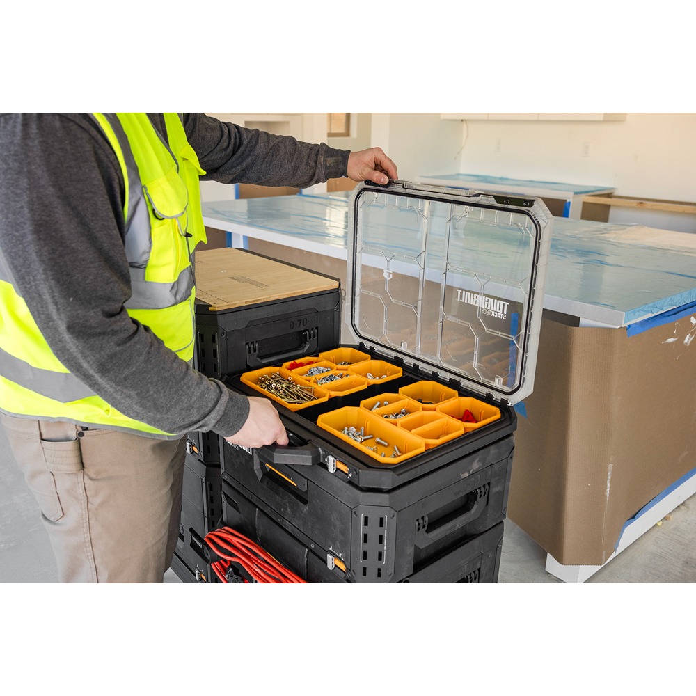 tb-b1-o-10-bea Toughbuilt Industries 1 Drawer Plastic Organiser 37 cm 560.00 mm 50