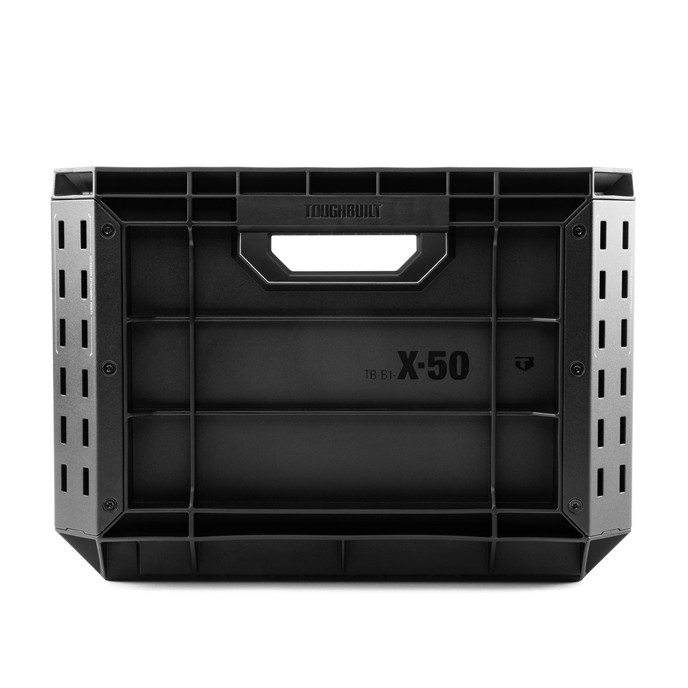 tb-b1-x-50-bea Toughbuilt Industries 22 Black Plastic Tool Box, 56 cm x 43.5 x 32.5 cm
