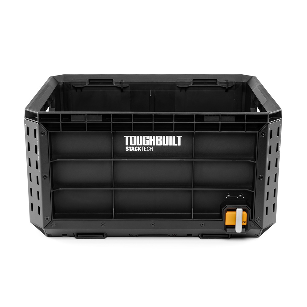 Toughbuilt Industries 22 Black Plastic Tool Box, 56 cm x 43.5 x 32.5 cm