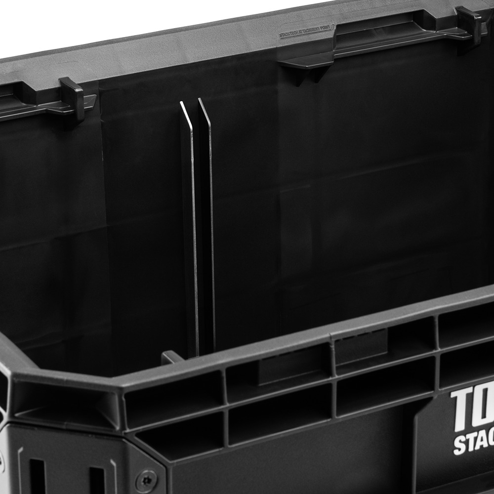 tb-b1-x-50-bea Toughbuilt Industries 22 Black Plastic Tool Box, 56 cm x 43.5 x 32.5 cm