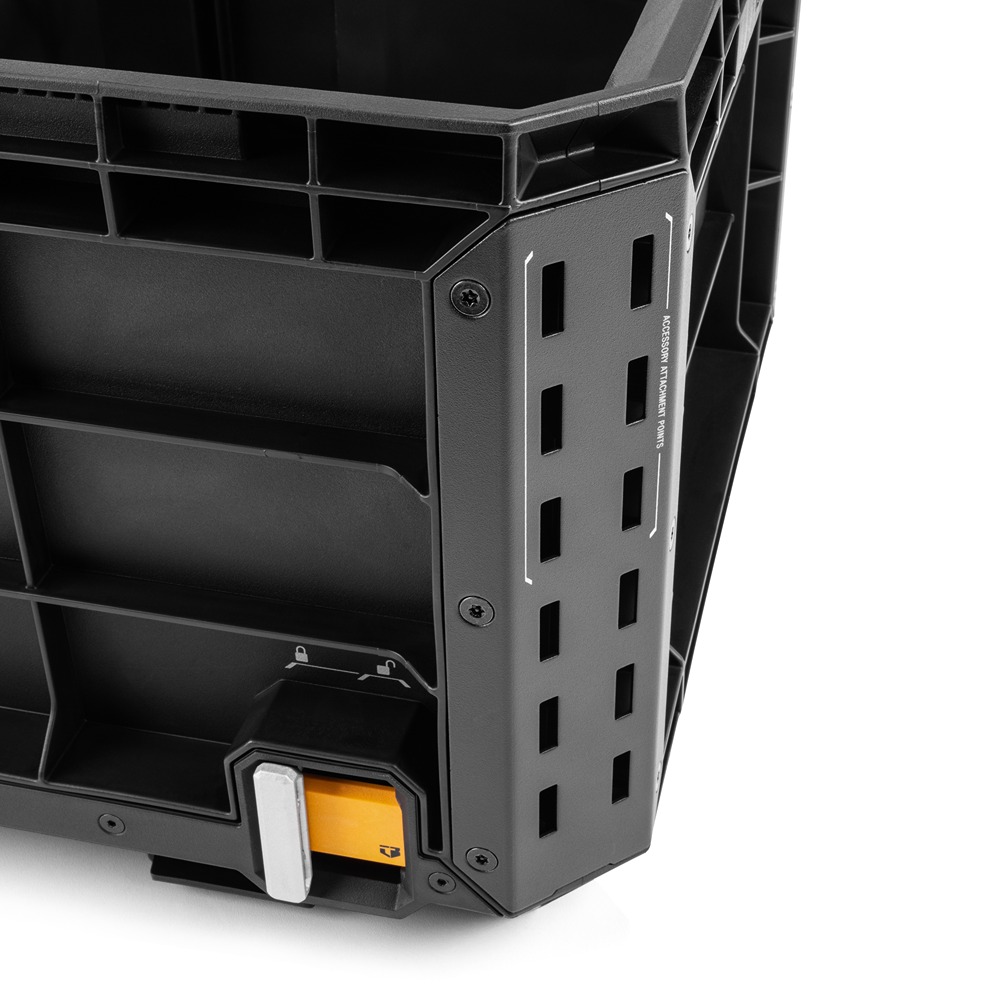 tb-b1-x-50-bea Toughbuilt Industries 22 Black Plastic Tool Box, 56 cm x 43.5 x 32.5 cm