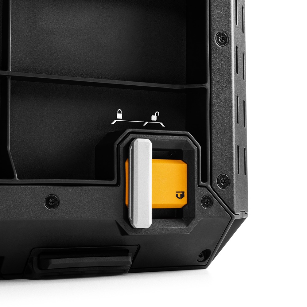 tb-b1-x-50-bea Toughbuilt Industries 22 Black Plastic Tool Box, 56 cm x 43.5 x 32.5 cm