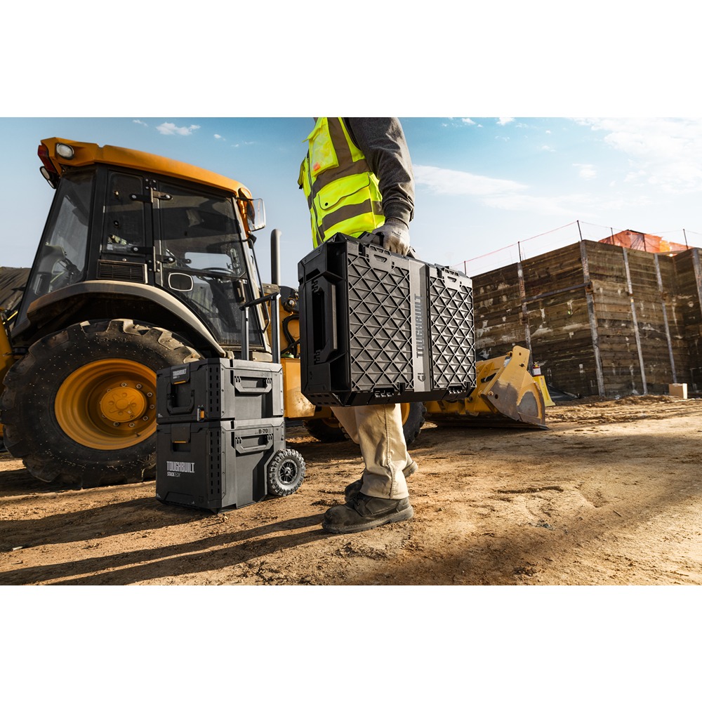 tb-b1s3-b-70r-bea Toughbuilt Industries 1 Drawer Plastic Tool Box Wheeled 55 cm 870.00 mm 58.5cm