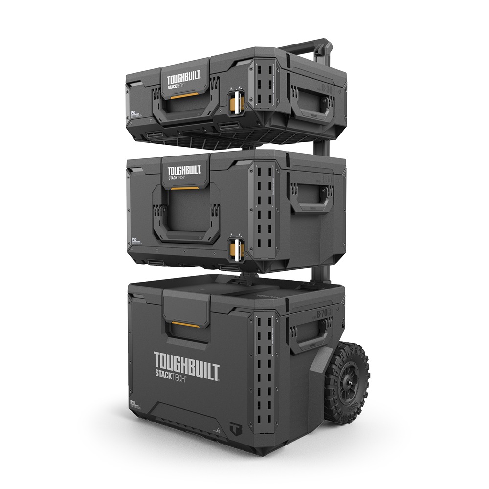 tb-b1s3-b-70r-bea Toughbuilt Industries 1 Drawer Plastic Tool Box Wheeled 55 cm 870.00 mm 58.5cm