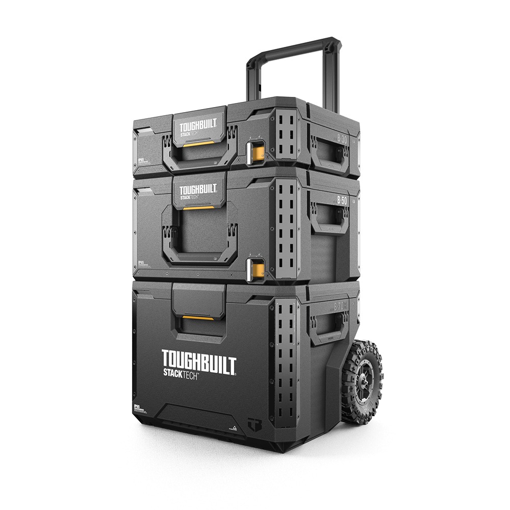 tb-b1s3-b-70r-bea Toughbuilt Industries 1 Drawer Plastic Tool Box Wheeled 55 cm 870.00 mm 58.5cm