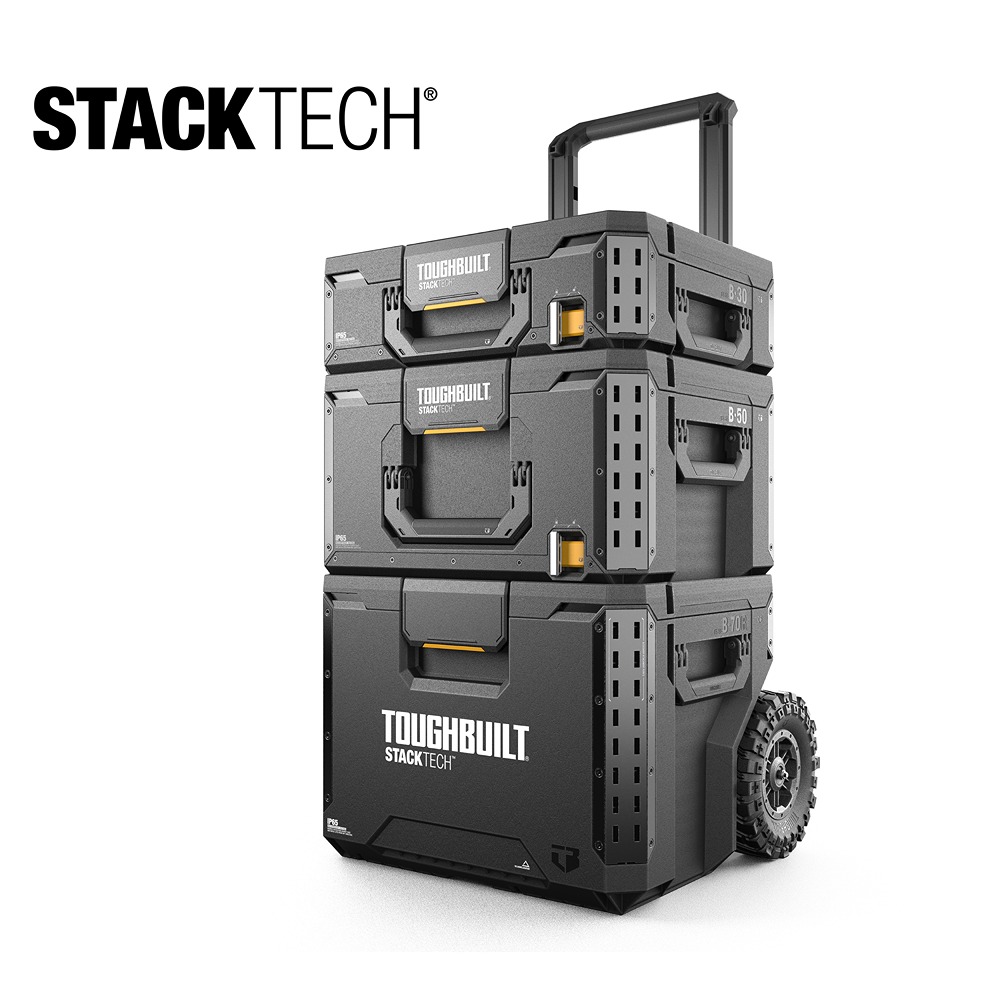 tb-b1s3-b-70r-bea Toughbuilt Industries 1 Drawer Plastic Tool Box Wheeled 55 cm 870.00 mm 58.5cm