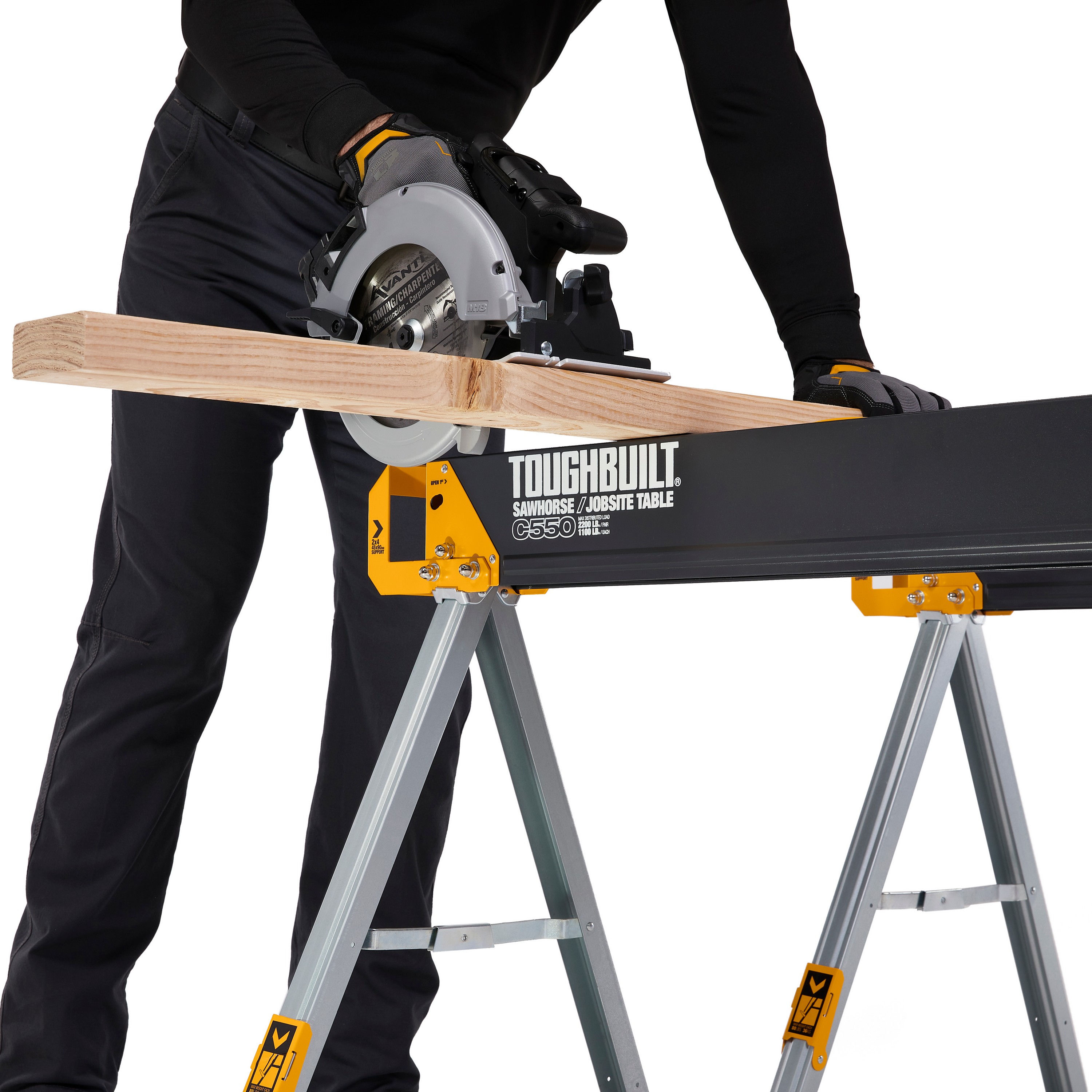 tb-c550-2-xea Toughbuilt Industries  TableFor Use With Jobsite Table