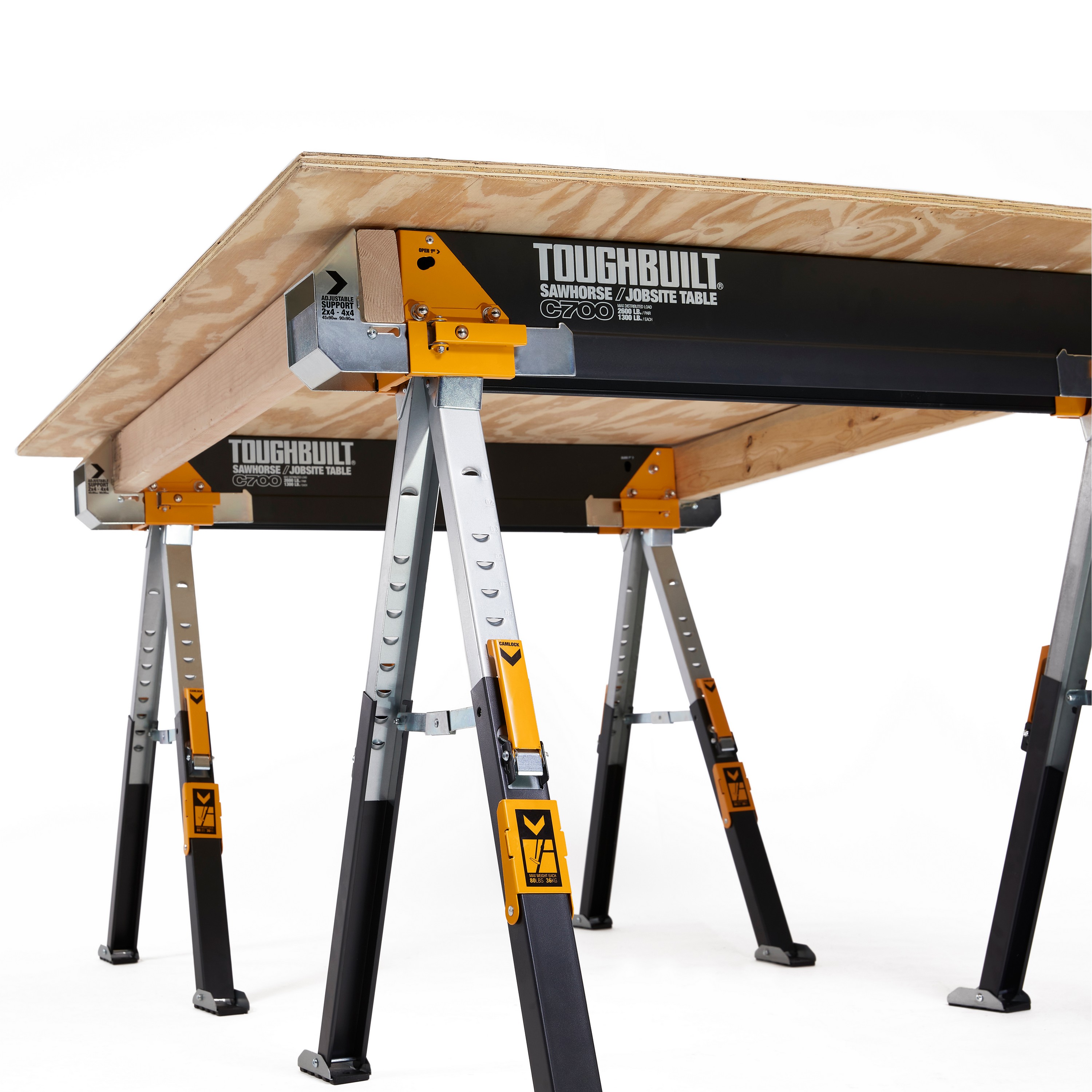 tb-c700-2-xea Toughbuilt Industries  TableFor Use With Jobsite Table