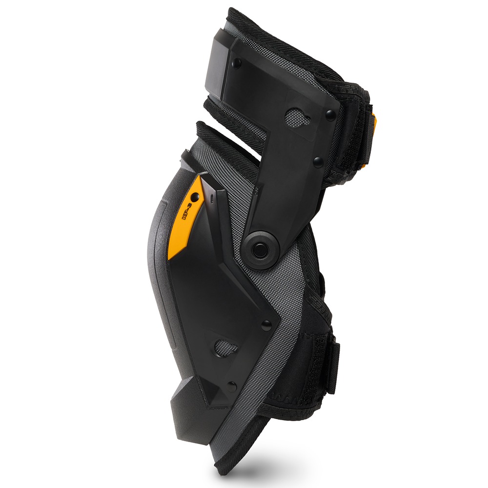 tb-kp-3-bea Toughbuilt Industries Black Rubber Knee Pad, Buckle Resistant to Abrasion Resistant