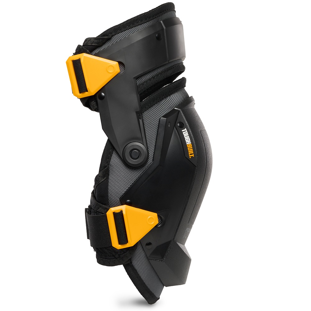 tb-kp-3-bea Toughbuilt Industries Black Rubber Knee Pad, Buckle Resistant to Abrasion Resistant