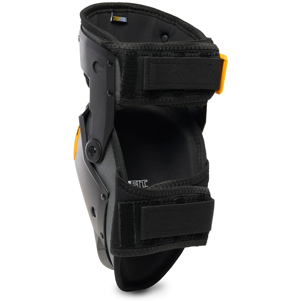 tb-kp-3-bea Toughbuilt Industries Black Rubber Knee Pad, Buckle Resistant to Abrasion Resistant