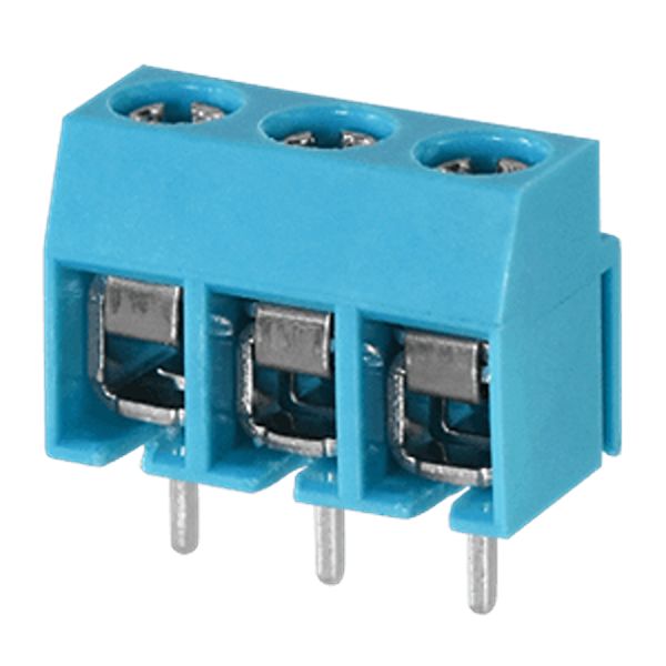 Same Sky TB003-500 Series PCB Terminal Block, 2-Contact, 5 mm Pitch, TB003-500-P02BE