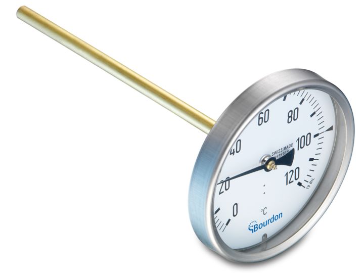 Bourdon Dial Thermometer 250 °C, TB100-212.154.14T