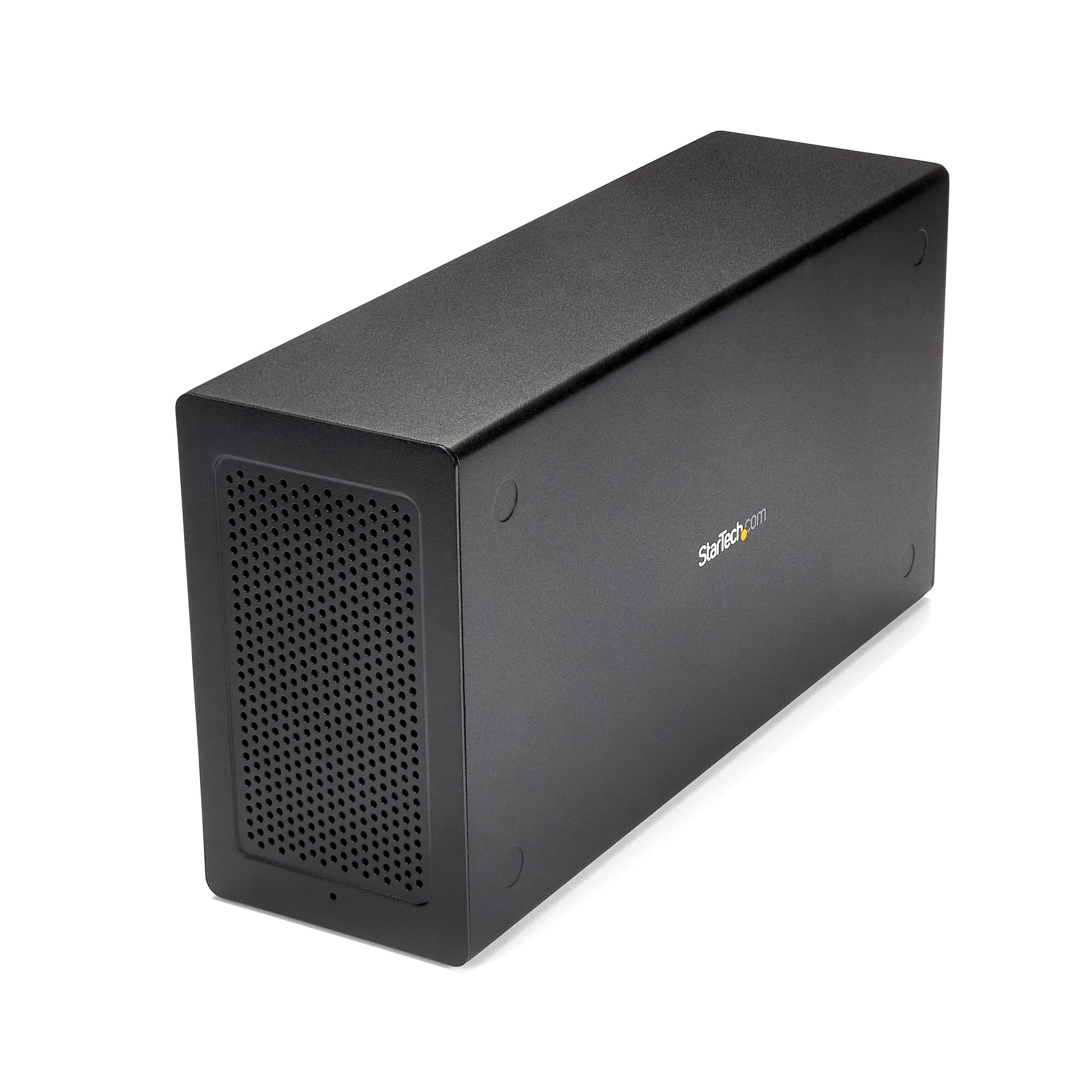 tb31pciex16 StarTech.com 2 Port CAT 4 Thunderbolt 3 Hub, AC Adapter Powered, 280 mm 82 mm 142mm