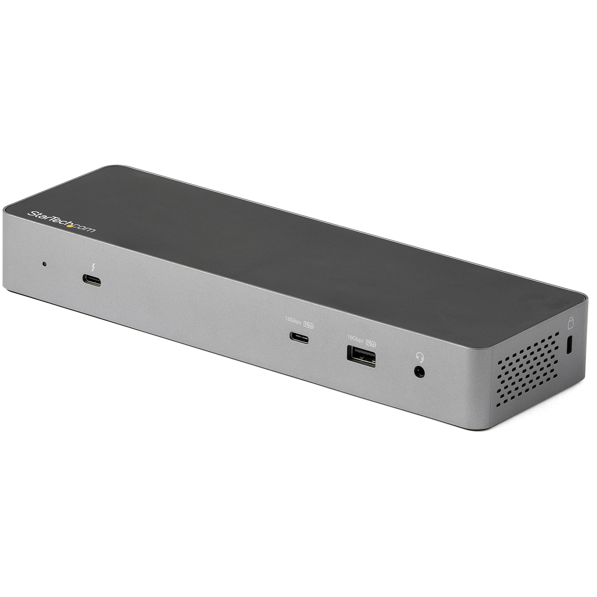 StarTech.com  2 7680 x 4320 pixel Thunderbolt 3 Docking Station USB Type C Portswith DisplayPort, HDMI - 5 xUSB ports