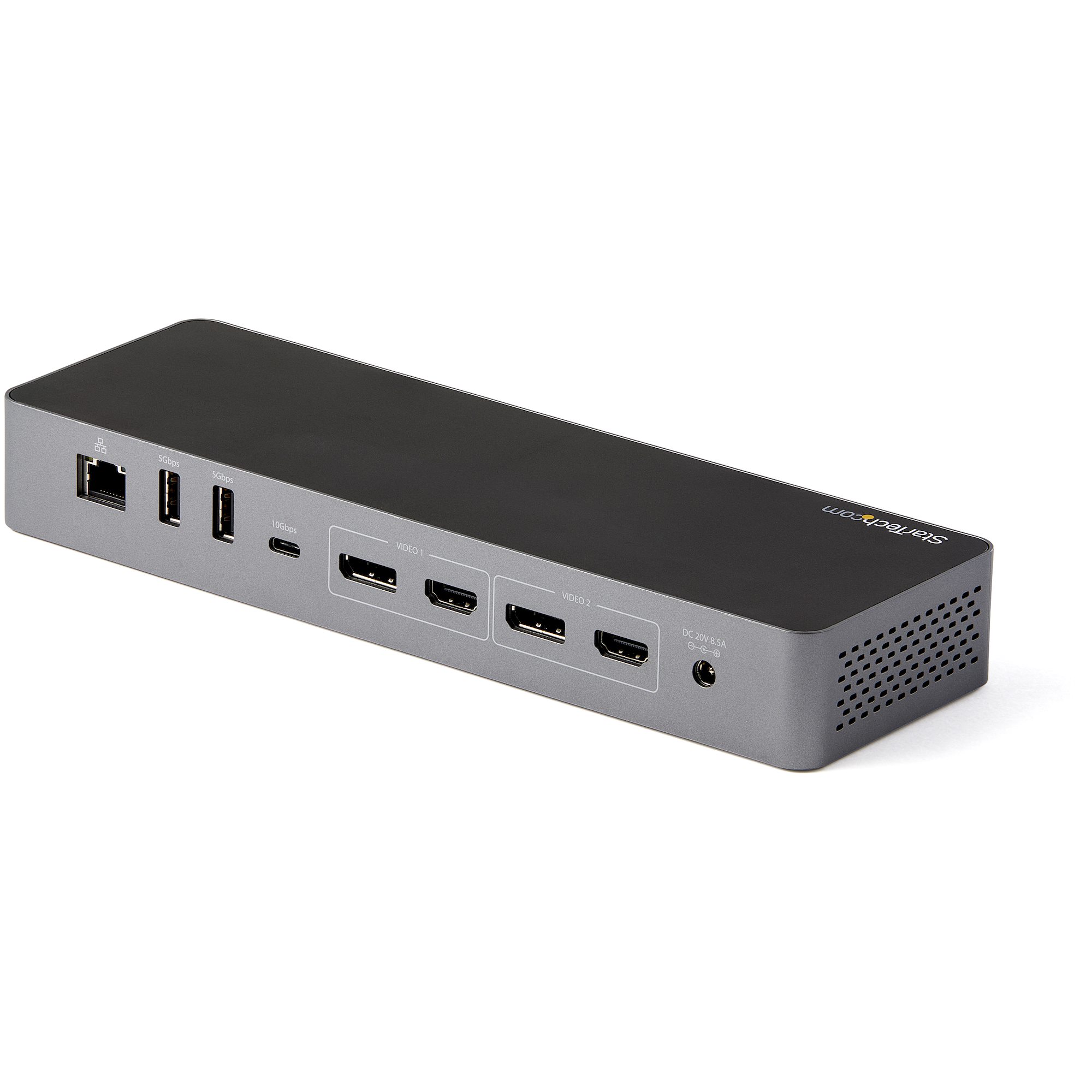 tb3cdk2dhue StarTech.com  2 7680 x 4320 pixel Thunderbolt 3 Docking Station USB Type C Portswith DisplayPort, HDMI - 5 xUSB ports