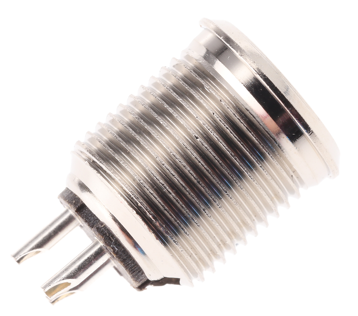 Switchcraft Panel XLR Connector, Straight, 125V ac Male, 3 Way, Tin Plating