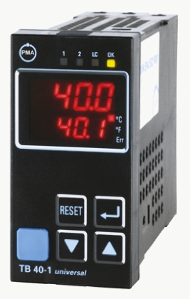 P.M.A TB 40-1 Panel PID Temperature Controller, 3 Output Relay 260V ac Temperature Control