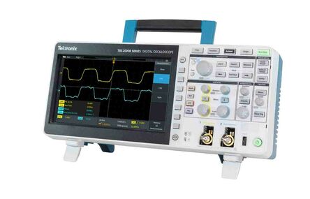 tbs2074b Tektronix TBS2000B Series, 70 MHz Bench Oscilloscope, 4 Channels - UKAS