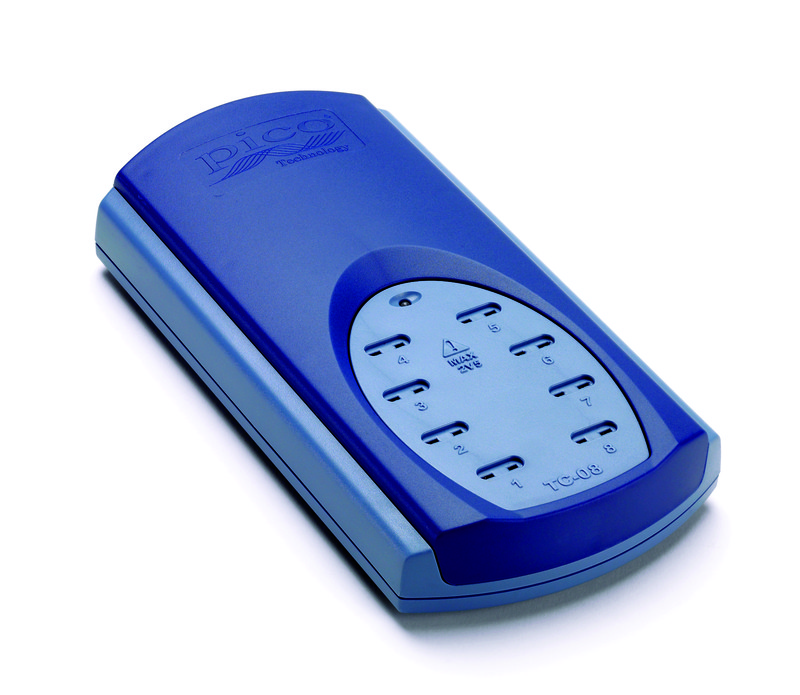 Pico Technology USB TC-08 Temperature Data Logger, USB, 8 Channel - UKAS