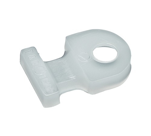 Thomas & Betts Natural Clip-In, Rivet, Screw Cable Tie Mount 4.8 mm x 12.7mm x 19.1 mm