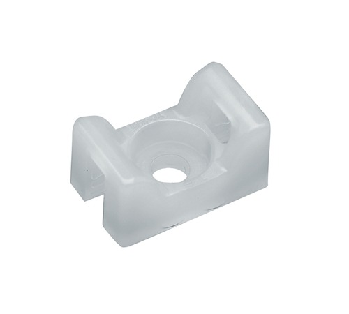 Thomas & Betts Natural Screw Cable Tie Mount 2.4 mm x 8.7mm x 14.2 mm