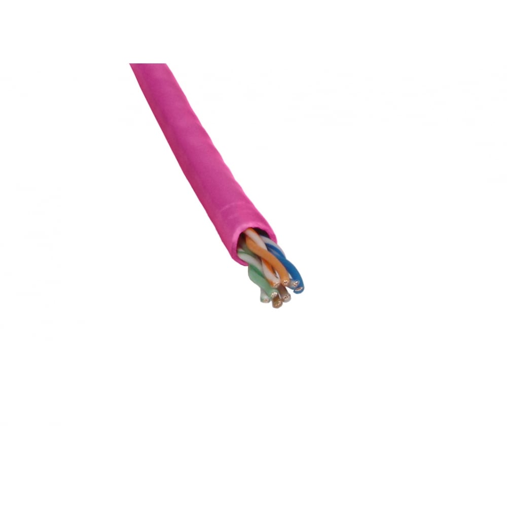 NewLink Twisted Pair Cable, 4 Pairs, 305 m, Pink Sheath