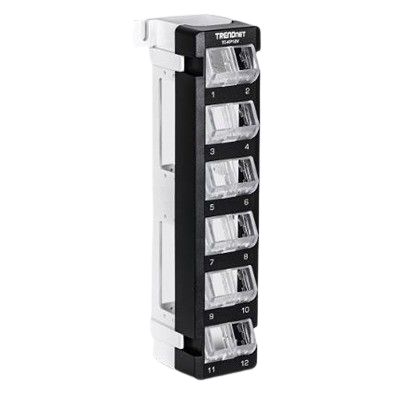 Trendnet TC Series 12 Port Patch Panel 255 mm Black