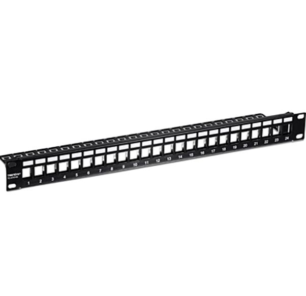 Trendnet TC Series 24 Port Patch Panel 45 mm Black