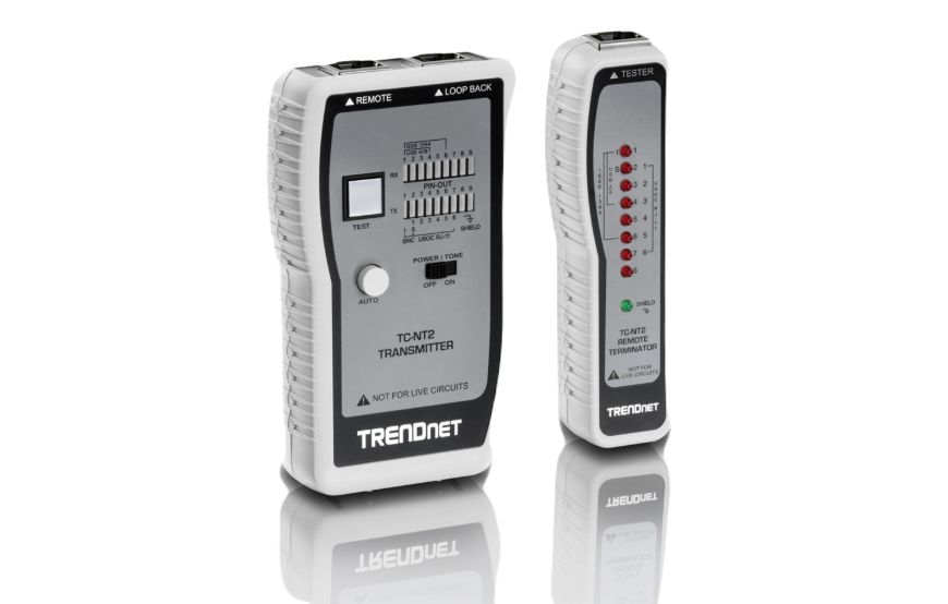 Trendnet TC-NT2 Network Cable Tester RJ45, Ethernet, BNC, RJ12, RJ11, USB