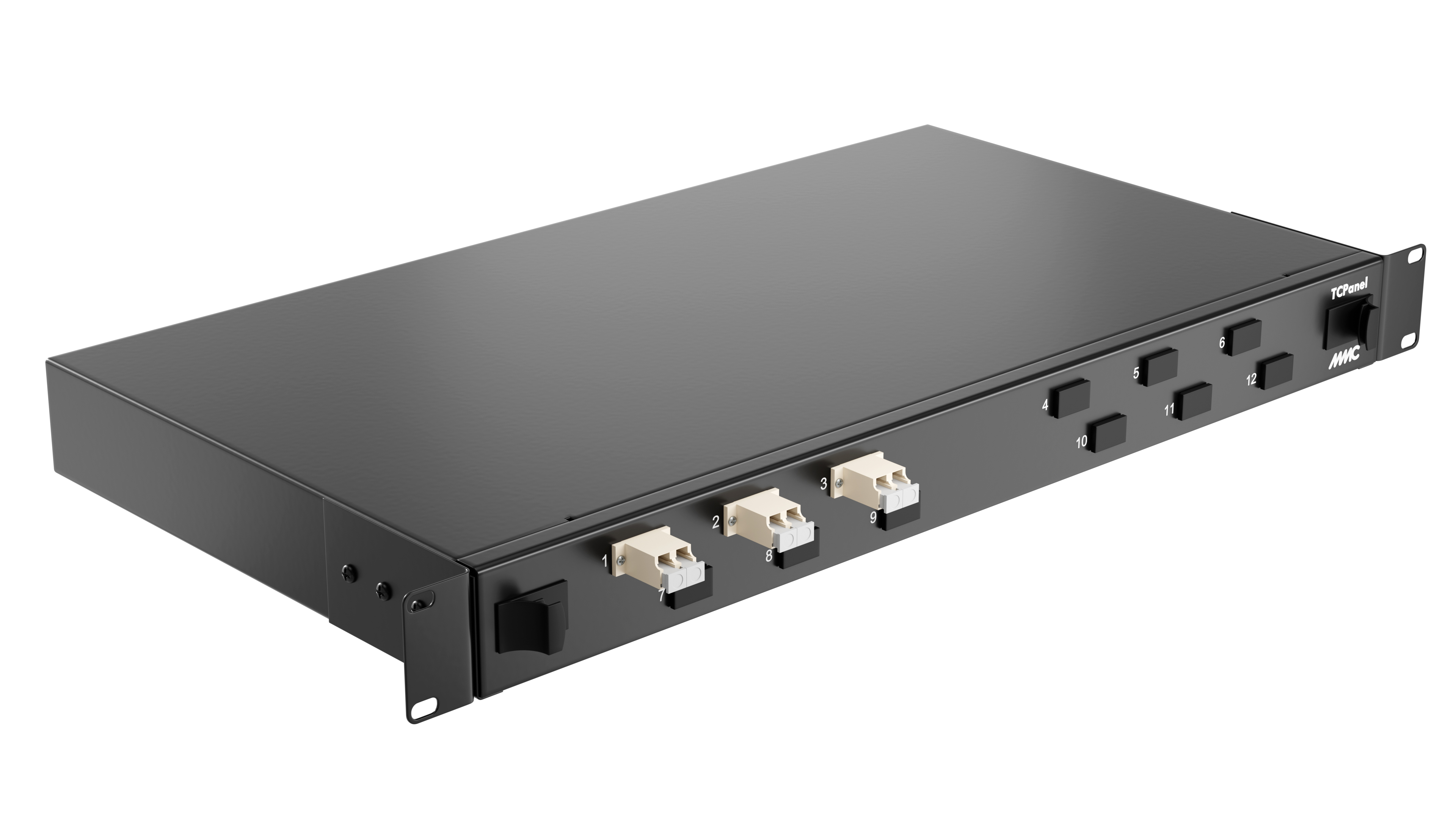 CAE Multimedia Connect 6 Port LC, Duplex Fibre Optic Patch Panel With 6 Ports Populated, 483 mm 4.4 mm