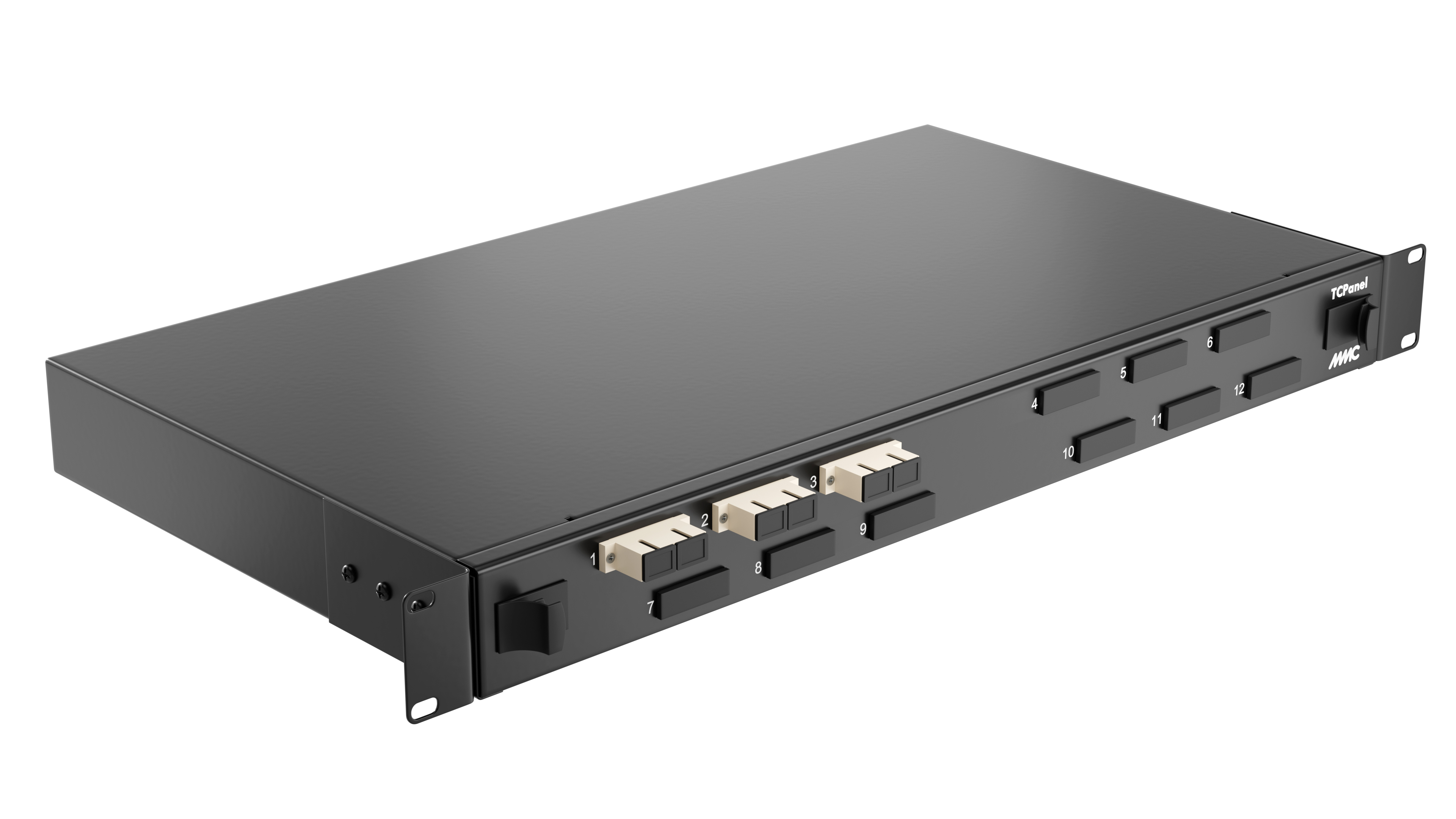 CAE Multimedia Connect 6 Port SC, Duplex Fibre Optic Patch Panel With 6 Ports Populated, 483 mm 4.4 mm