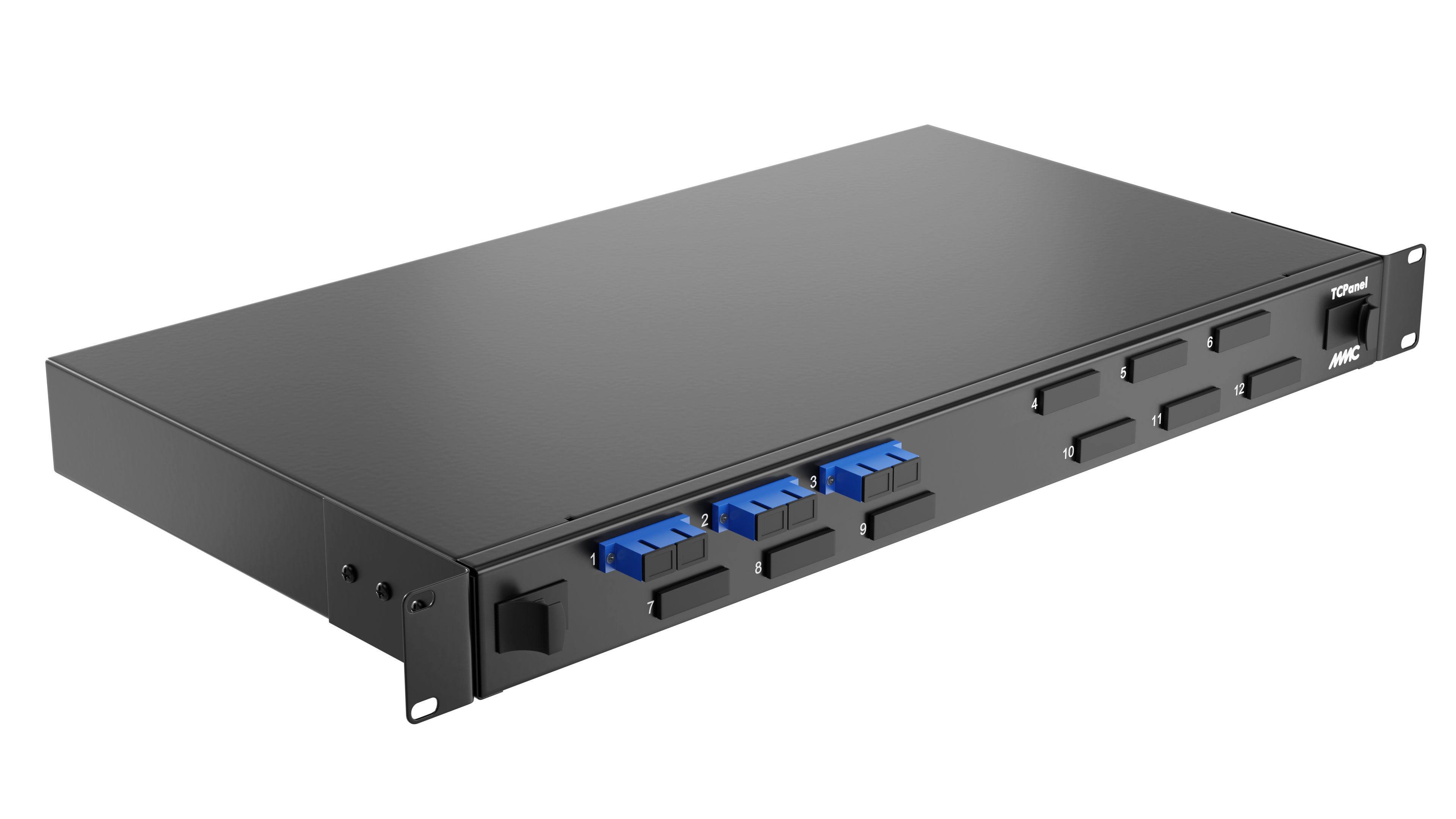 CAE Multimedia Connect 6 Port SC, Duplex Fibre Optic Patch Panel With 6 Ports Populated, 483 mm 4.4 mm