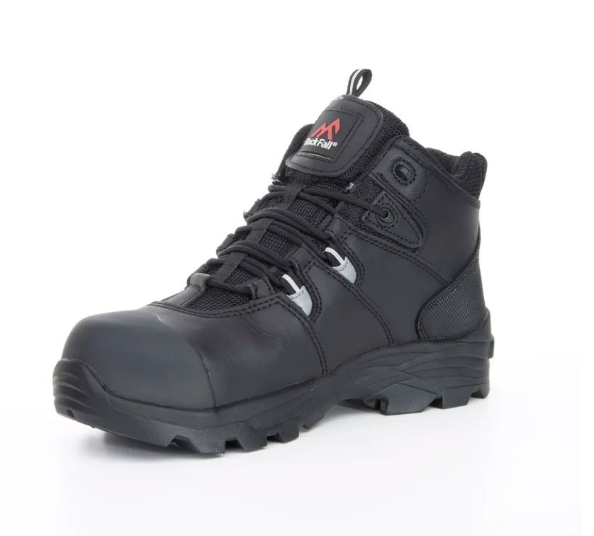 Rockfall Rhyolite - TC3000 Black Fibreglass Toe Capped Men's Safety Boots 11, EU 46 EN ISO 20345:2011