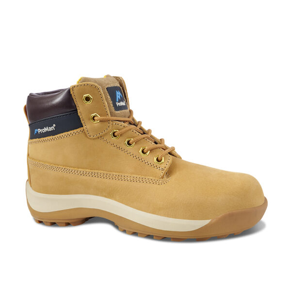 Rockfall Orlando Honey Steel Toe Capped Unisex Safety Boots 13, EU 48 UKCA
