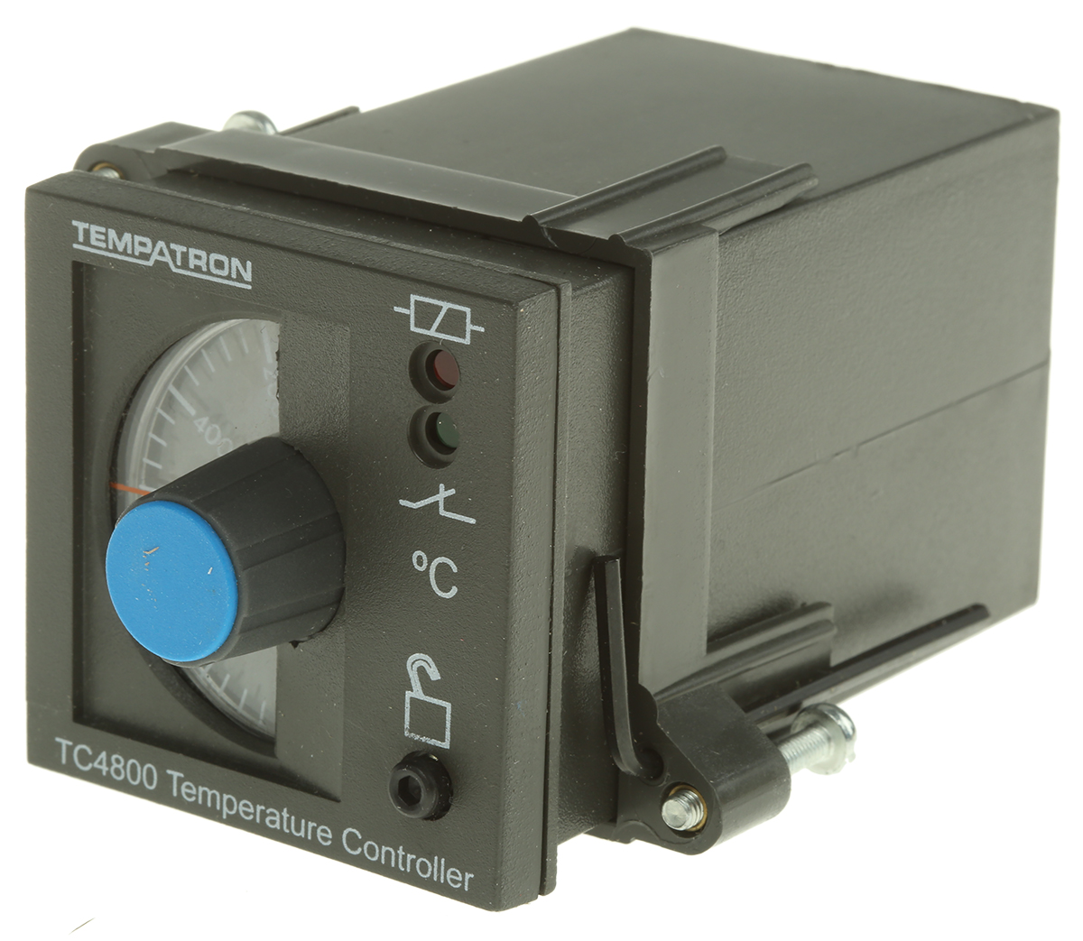 Tempatron TC4800 DIN Rail, Panel, Surface On-Off Temperature Controller, 1 Output Relay 230V ac