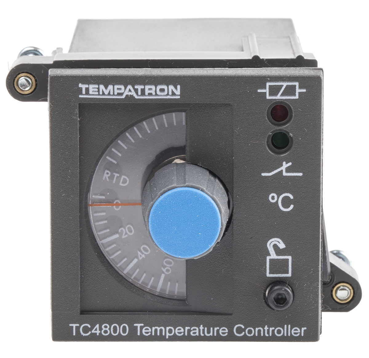Tempatron DIN Rail, Panel, Terminal, Wall On-Off Temperature Controller 4 Input Relay 230V ac