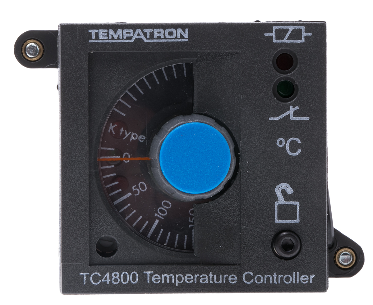 Tempatron V7453 Panel On-Off Temperature Controller, 1 Output Relay 24V ac