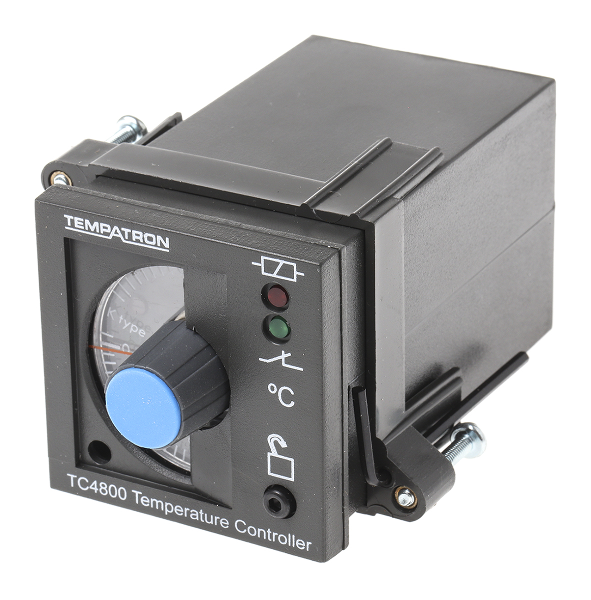 Tempatron TC4800 DIN Rail On-Off Temperature Controller, 1 Output Relay 230V ac PD