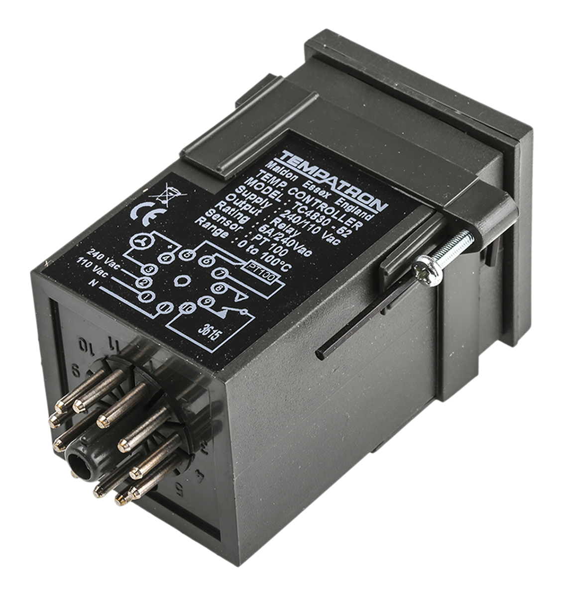 tc4830-52-110230vac Tempatron V7453 Panel On-Off Temperature Controller, 1 Output Relay 24V ac