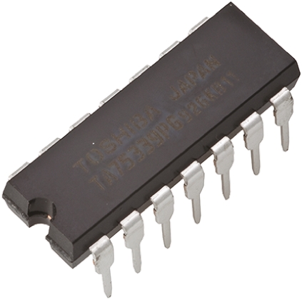 Toshiba TC74AC08P(F), 4 2-Input AND Logic Gate, 14-Pin PDIP