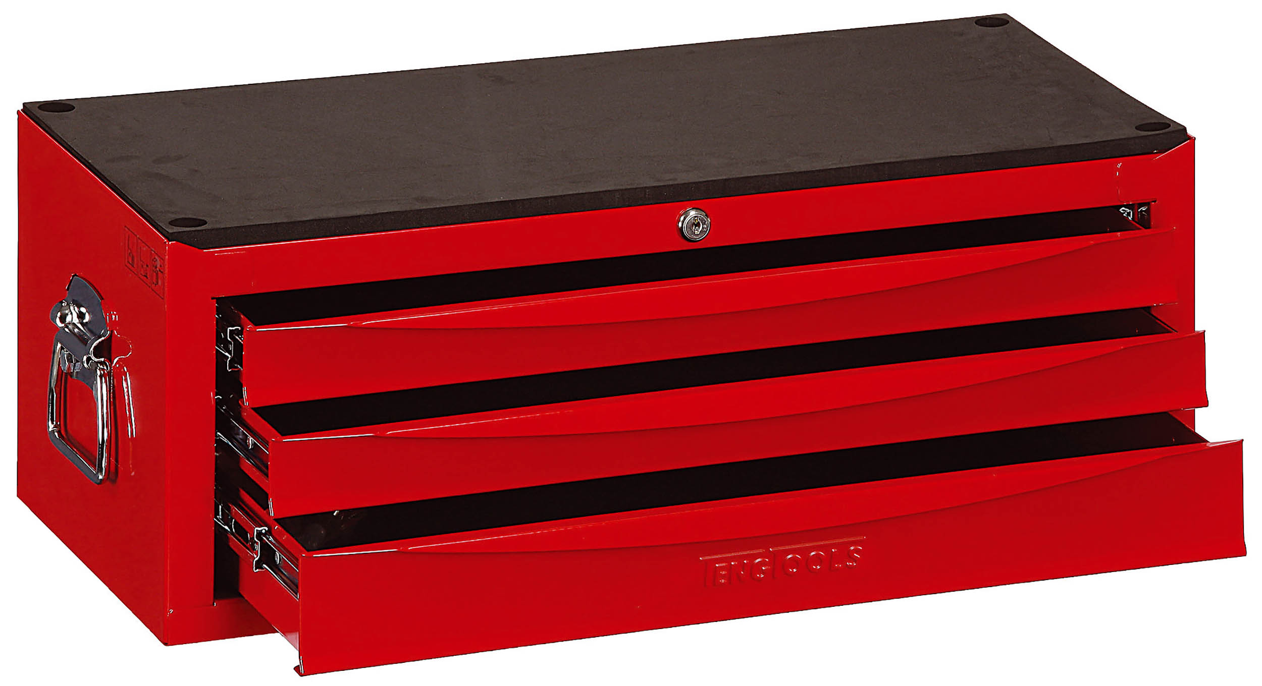 Teng Tools 3 Drawer Metal Tool Box 250 mm 660 mm 305mm