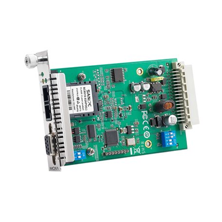 MOXA RS422, RS232, RS485 Media Converter, Single Mode, 100Mbit/s, Multimode, Single Mode 40 km